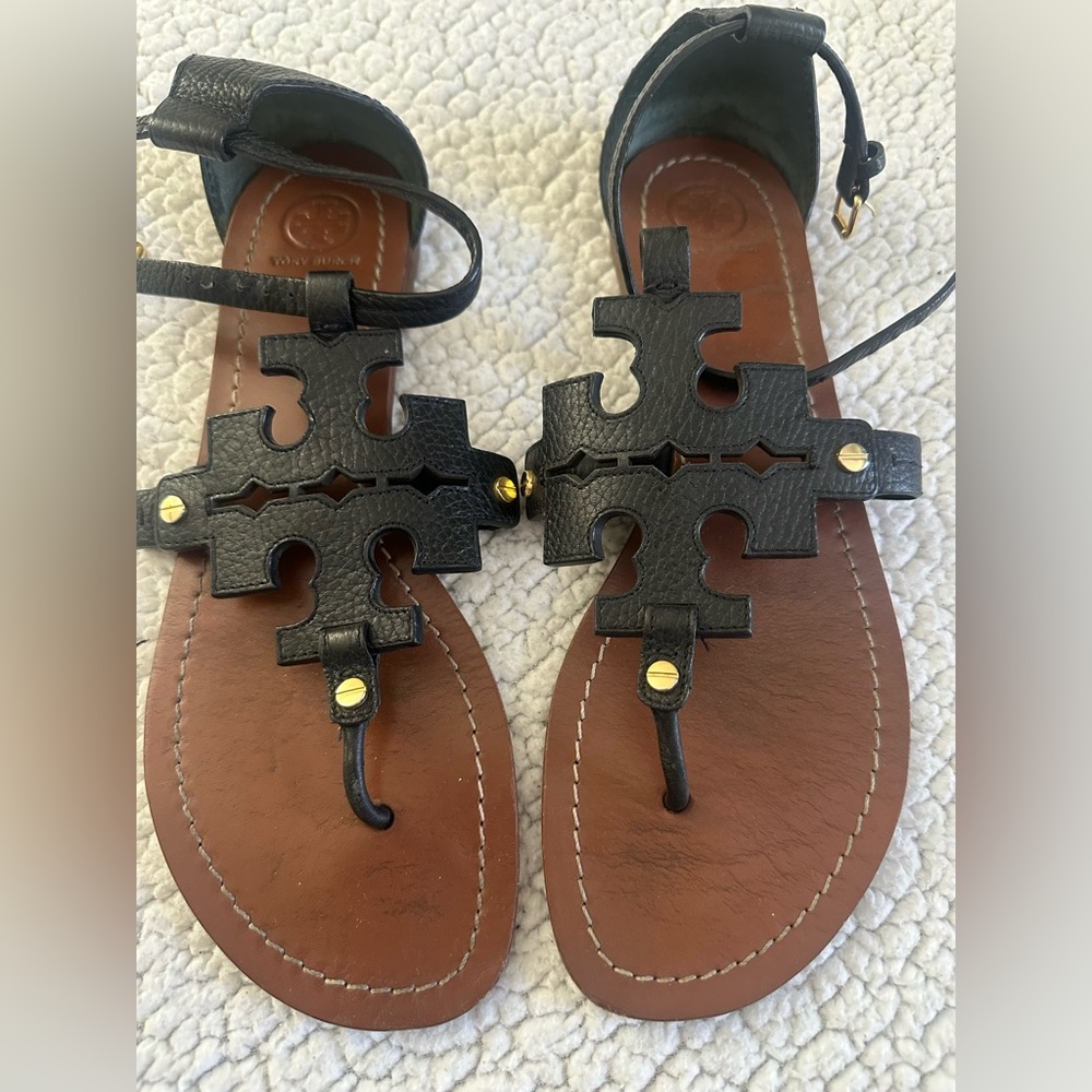 Tory Burch sandals used size 9.5